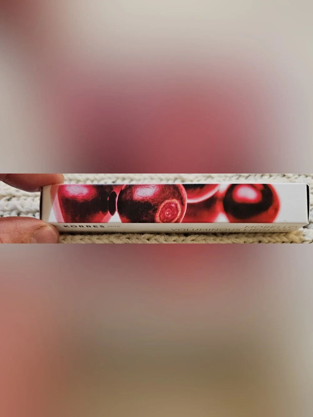 Korres Morello Voluminous Lipgloss - bloody cherry